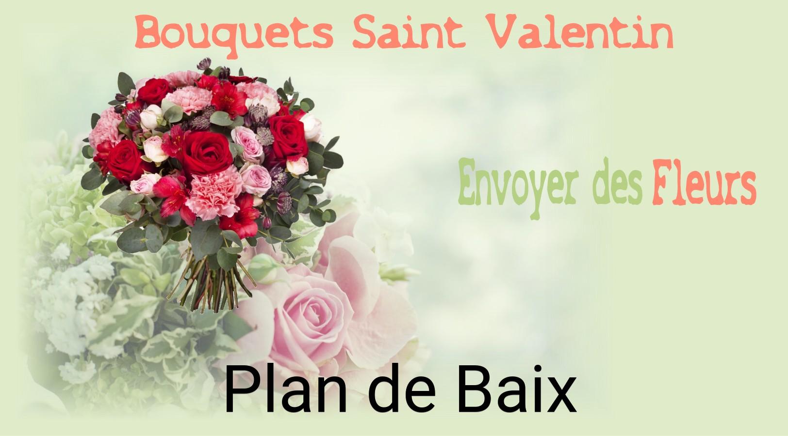 Roses de Saint-Valentin livrées à Plan-de-Baix